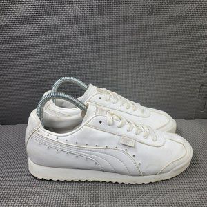 Womens Sz 8 White Puma Roma Sneakers